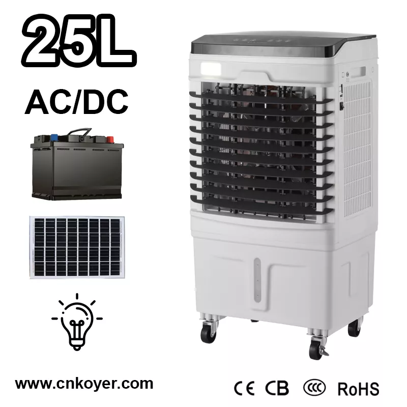 Бытовой перезаряжаемый вентилятор воздушного охладителя